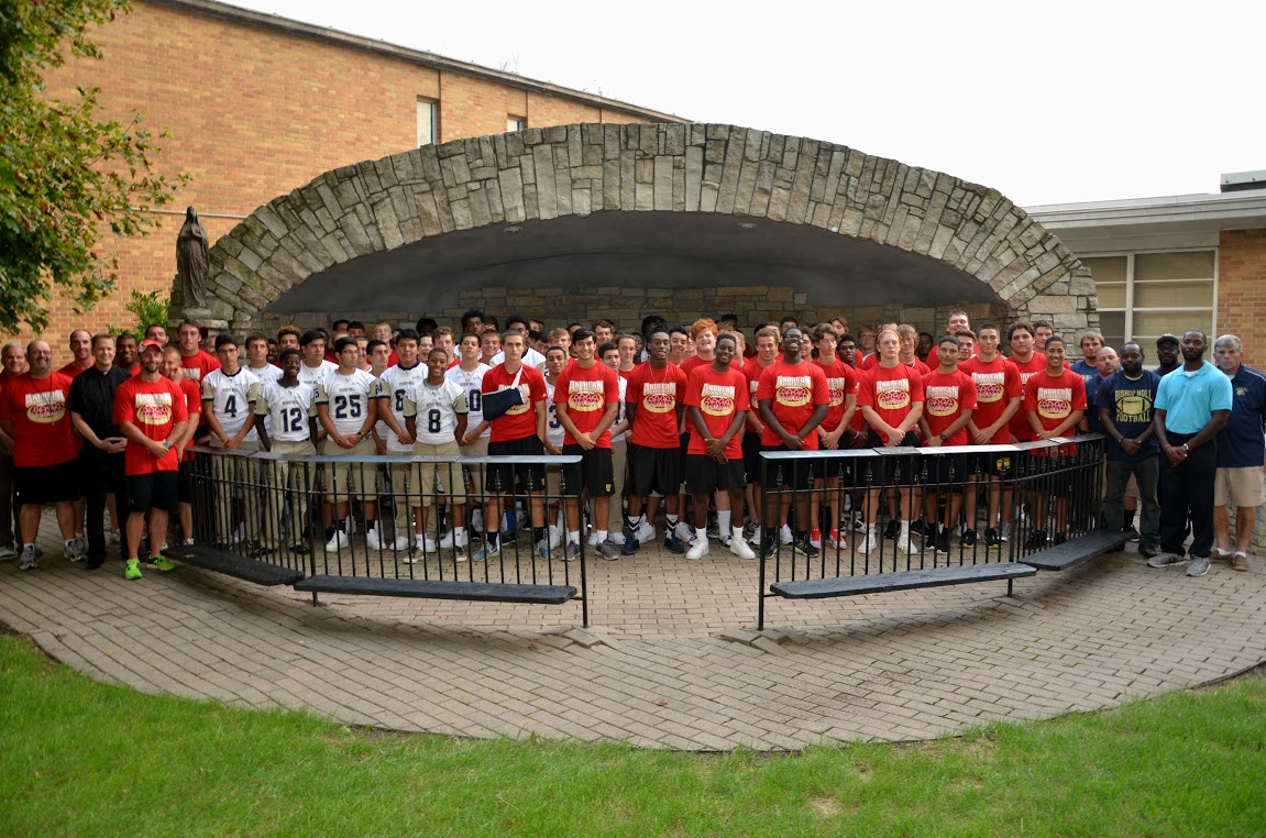 Bishop Noll and Andrean Football Come Together to Begin a New Tradition