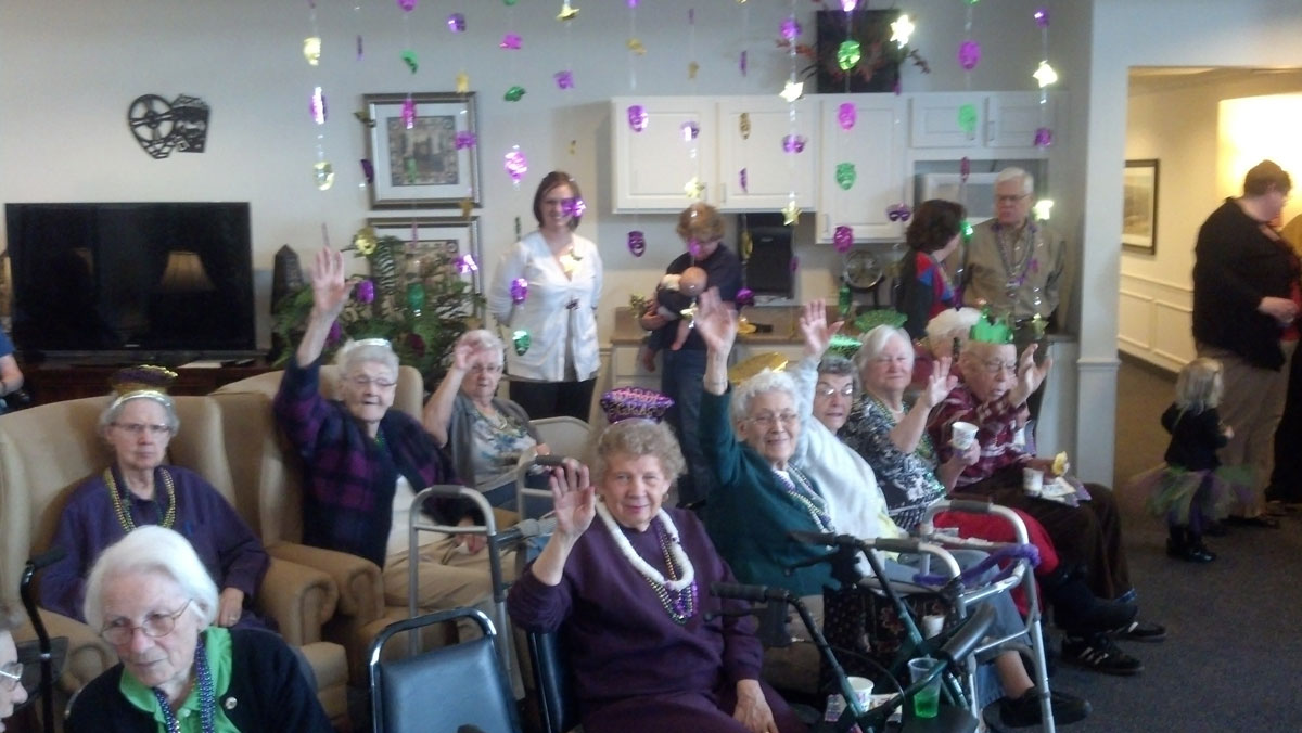 Mardi Gras Parade Was A Huge Hit For Rittenhouse Residents