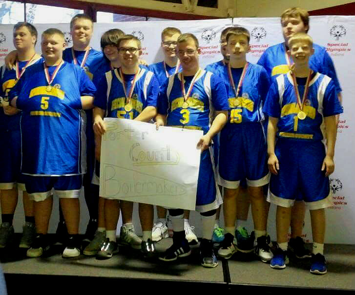 Teamwork, Friendships, Help Porter County Special Olympics Basketball Win 2nd State Championship