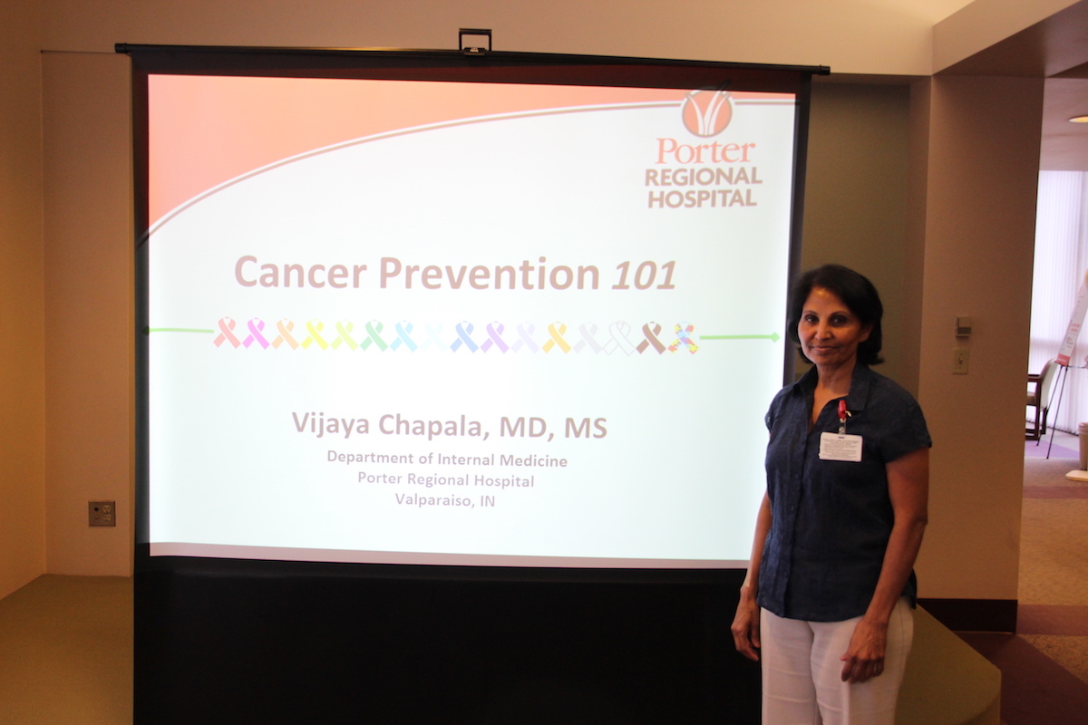 Porter Hospital Presents Help Prevent Cancer Seminar with Dr. Vijaya Chapala