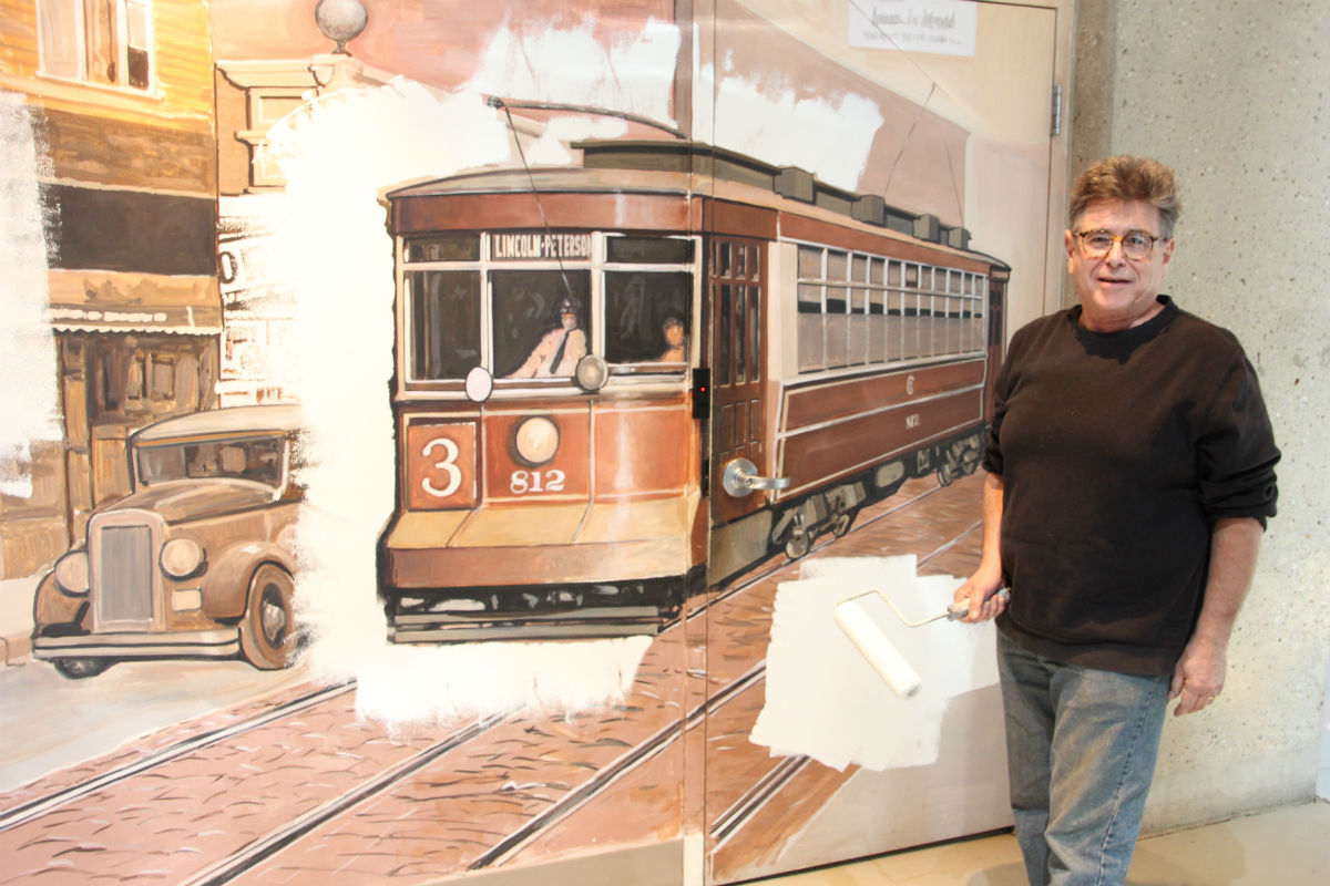 End of Old Mural Sparks New Era for Indiana Welcome Center