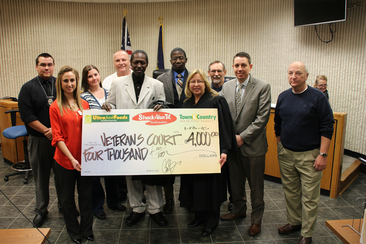 Strack And Van Til Donation Helping Veterans Get Their Life Back On Track Through Veteran’s Treatment Court