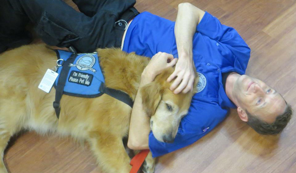 Portage Comfort Dog Brings Hope, Compassion to Orlando