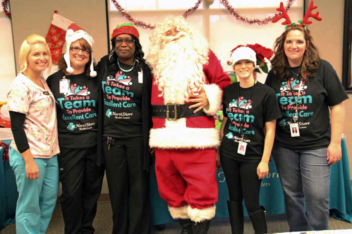 Santa Visits NorthShore Health Centers At 2nd Annual “Cookies With Santa”