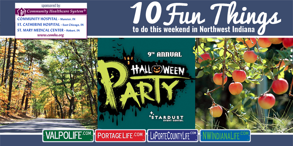 10 Fun Things to Do this Weekend in Northwest Indiana: October 27 – 29, 2017