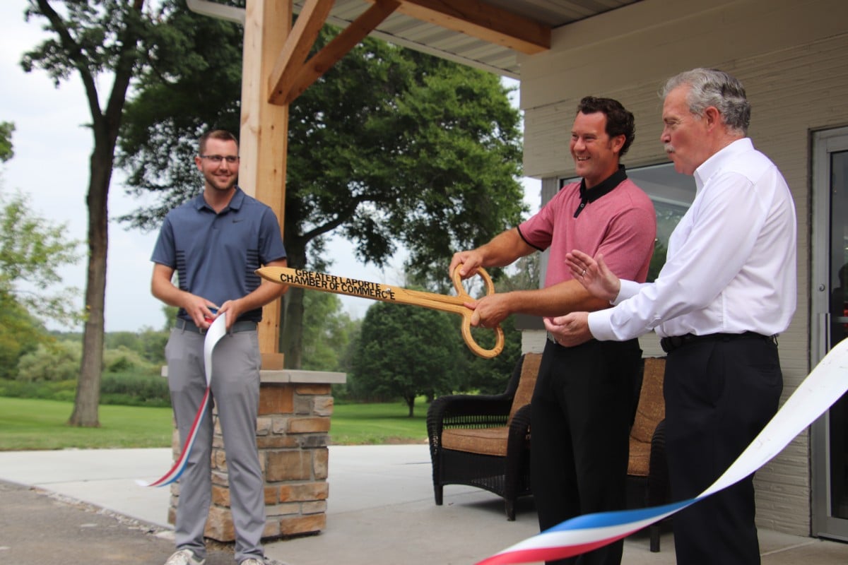 Beechwood Golf Course Dedicates New Clubhouse, Refurbishes a Bit of La Porte History