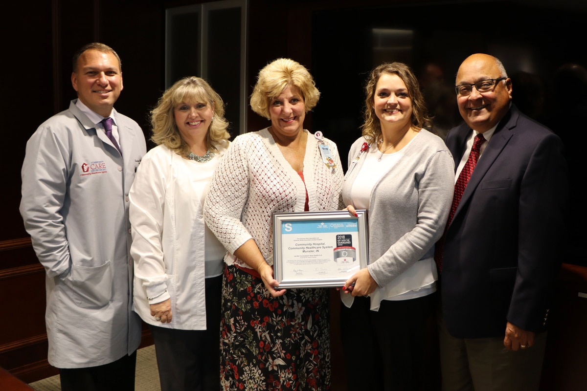 Hospitals of Community Healthcare System Earn Get With the Guidelines Stroke Quality Achievement Awards