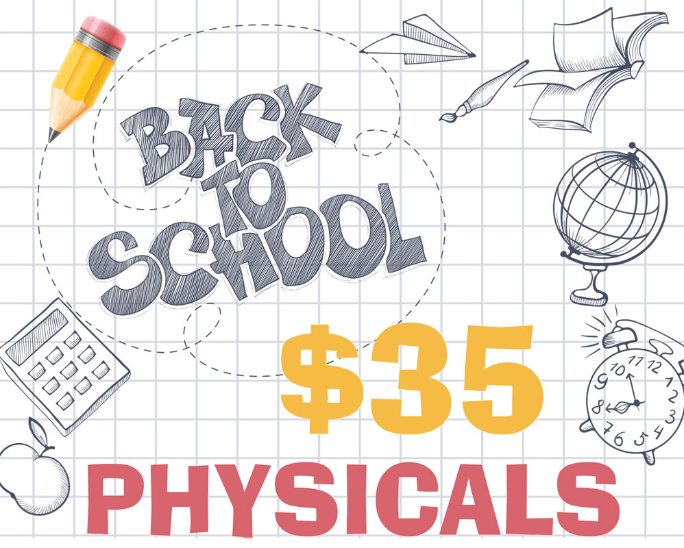 Community Healthcare System offering Back to School Physicals in 2018