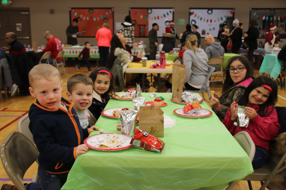Santa Warms Hearts at Annual Holiday Event at Portage Township YMCA