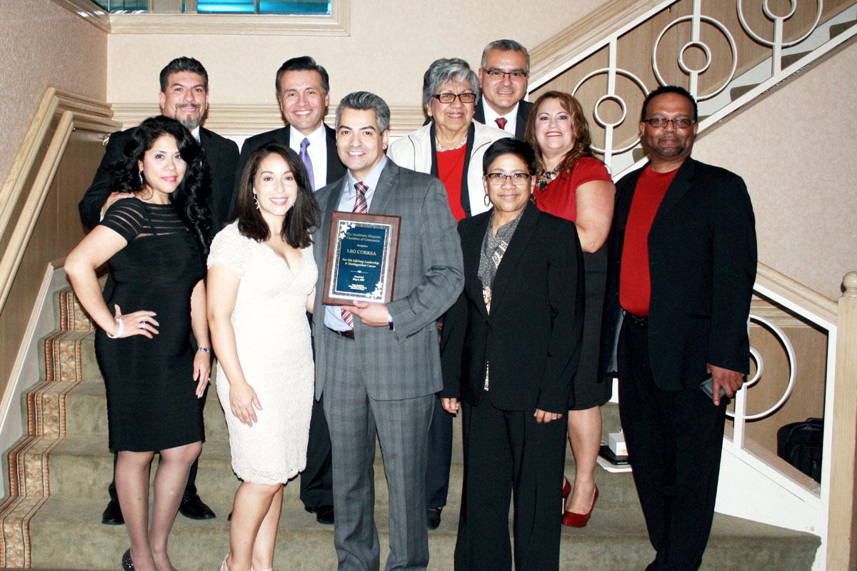 Correa Honored by Hispanic Business Community for Career Achievements