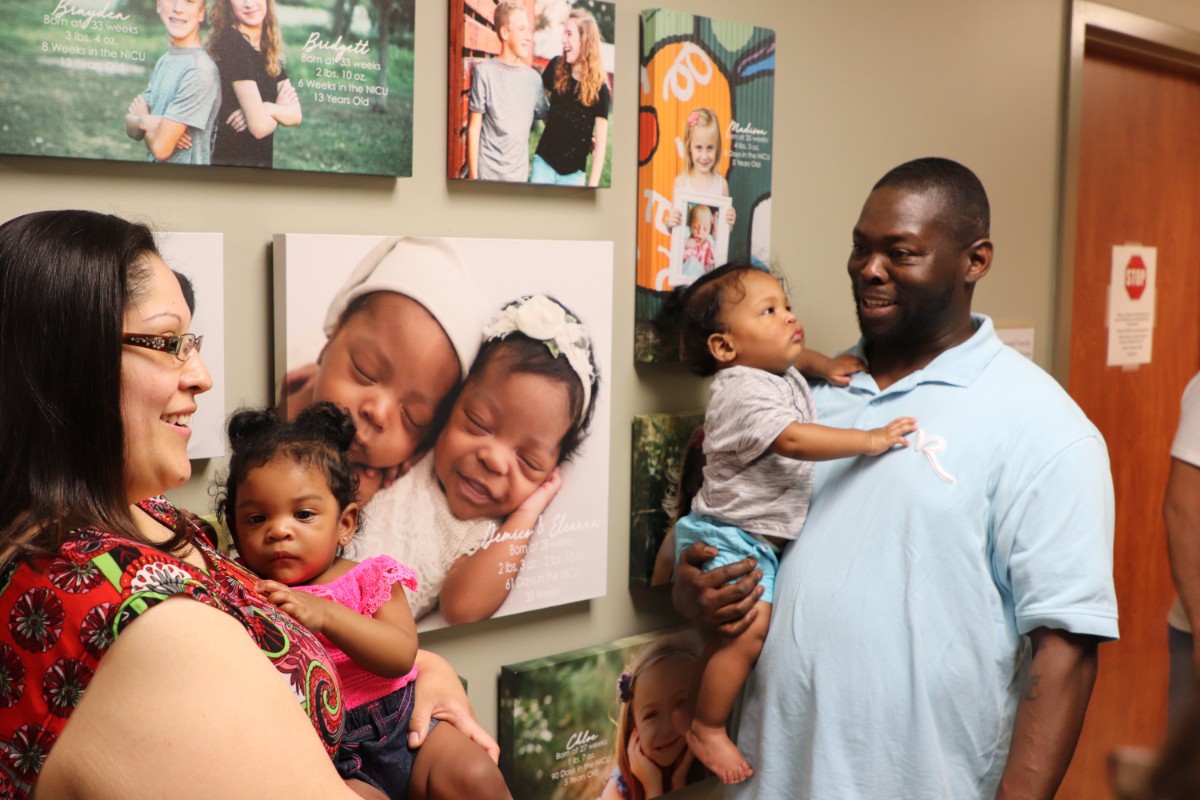 Porter Regional Hospital Unveils “Hope Lives Here” Gallery to Shine Positive Light on NICU Journeys