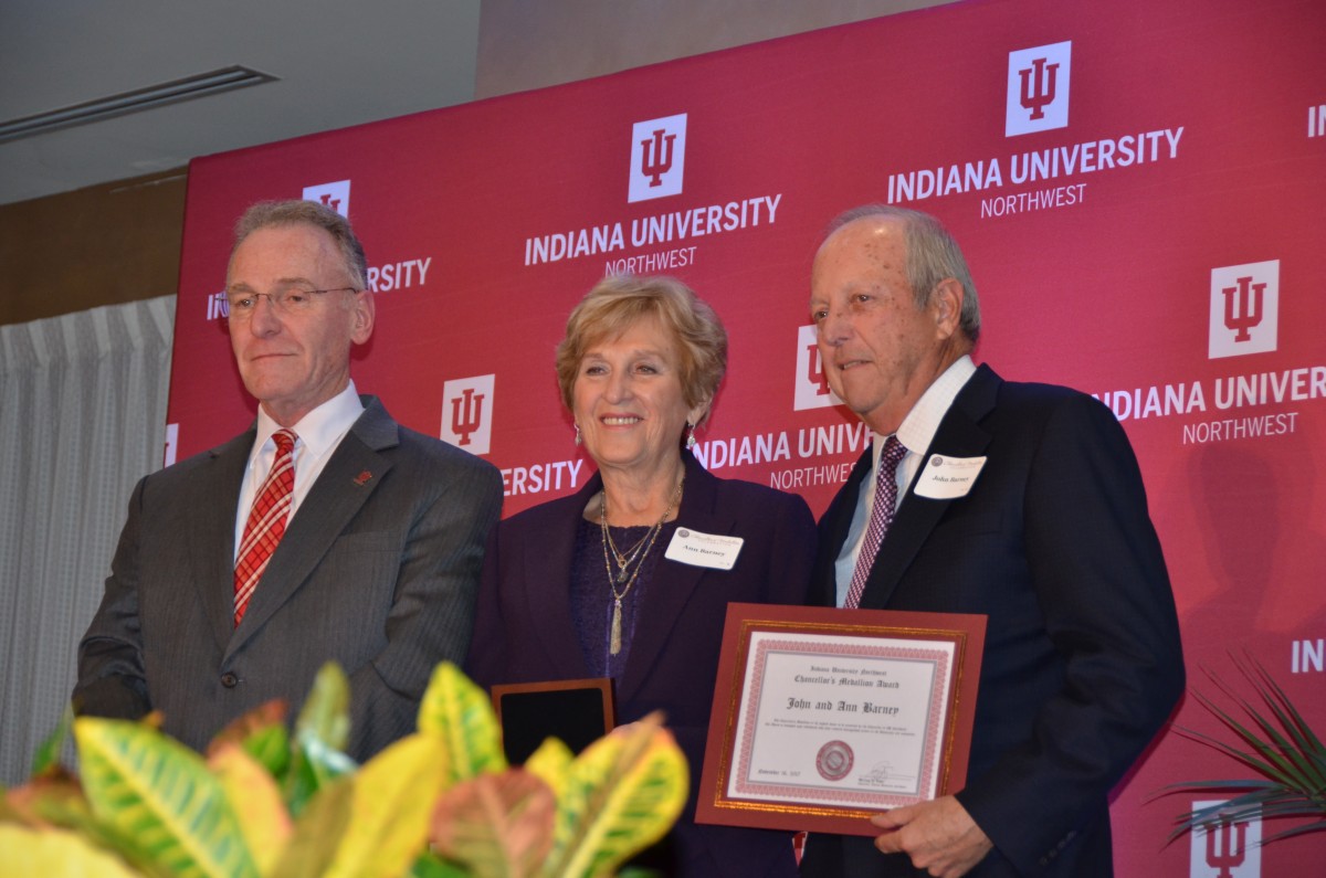 Indiana University Northwest Chancellor’s Medallion Celebration Honors Exemplary Community Members