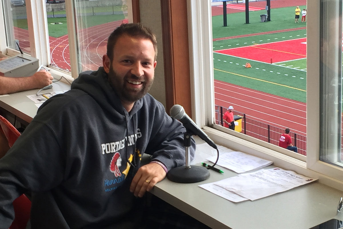 Mike Martinez Becomes the Voice of the Portage Indians for Another Season