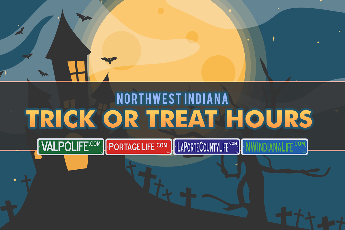2017 Northwest Indiana Trick or Treating Times