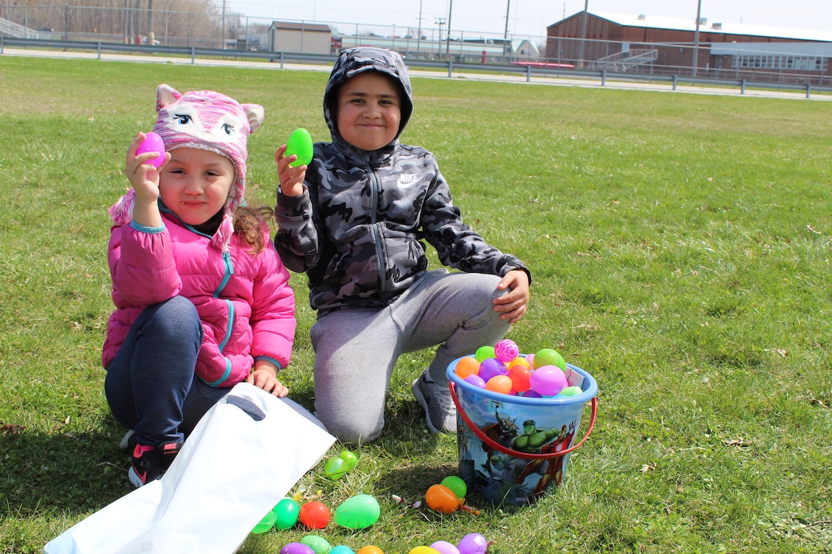 NorthShore Health Centers blankets lawn with Easter fun