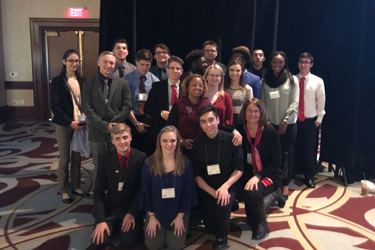 Portage High School’s Business Professional of America has Success in Indianapolis in 2017