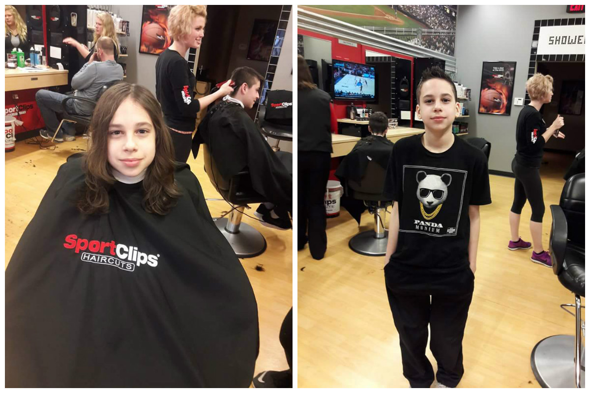 Portage Student Grows Out and Donates Hair to Children With Hair Loss