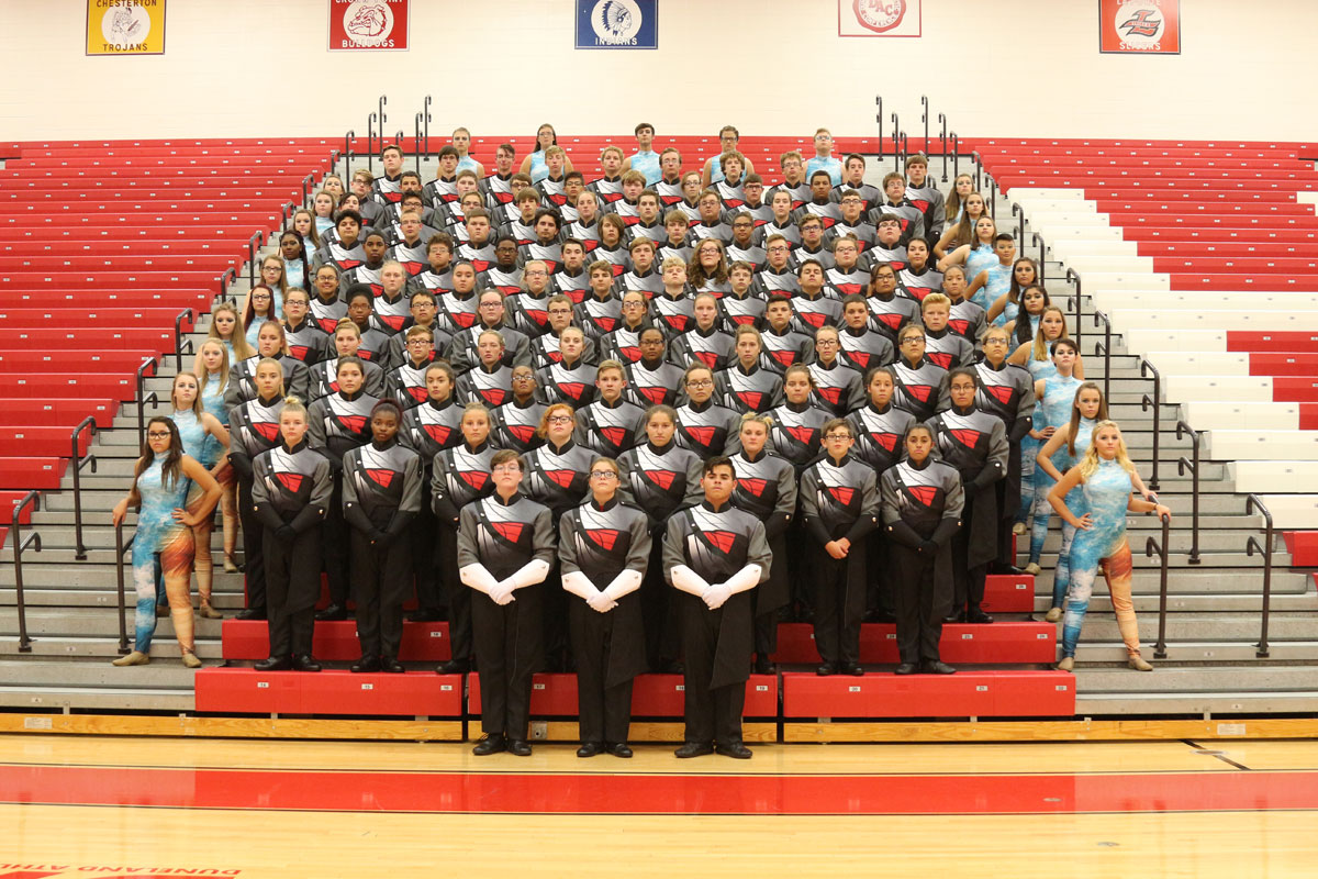 Pride of Portage Marching Band Received a Gold Rating at the ISSMA Open Class “A” Northern Regional