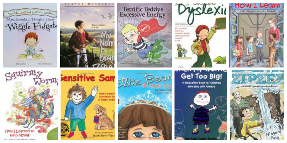 Top 10 Children’s Books for Kids with ADHD, Learning Differences and Sensory Processing Disorder
