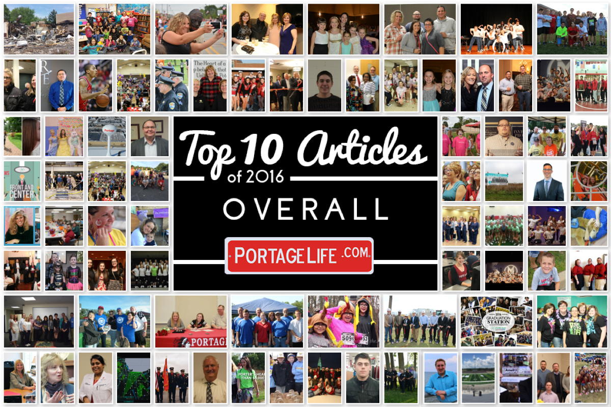 Top 10 Overall Stories for PortageLife in 2016