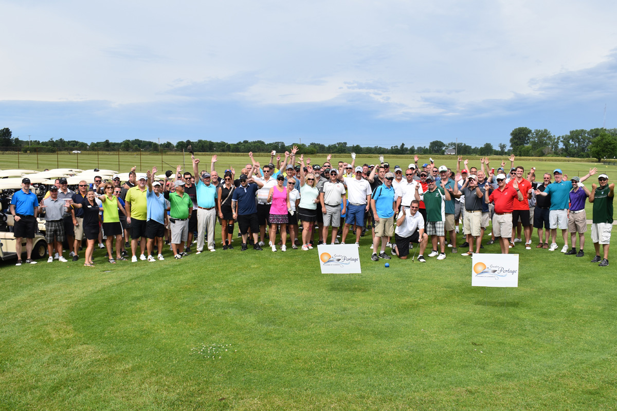 Portage Chamber of Commerce Celebrates Their Sold Out 34th Annual Spring Swing Golf Outing